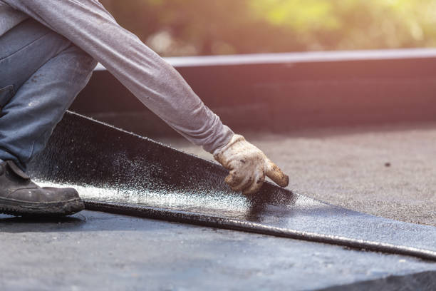 Professional Basement Waterproofing technician working in McGuire AFB, NJ
